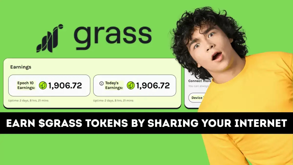 Grass Airdrop Season 2: Earn $GRASS Tokens by Sharing Your Internet Airdrop